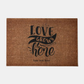 Liefde groeit hier deurmat (Voorkant)