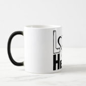 liefde groeit hier magische mok (Links)