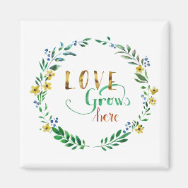 Liefde-groeit-hier Magneet