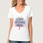 Liefde Groeit Hier T-Shirt (Voorkant)