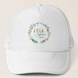 Liefde-groeit-hier Trucker Pet