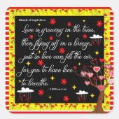 Liefde groeit in stickers (Voorkant)