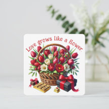 Liefde groeit - Valentijnsdag Kaart