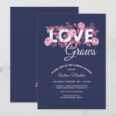 Liefde groeit Vrijgezellenfeest Kaart (Voorkant / Achterkant)