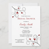 Liefde groeit | Vrijgezellenfeest rode harten Kaart (Voorkant)