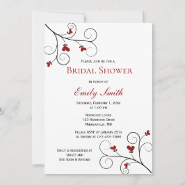 Liefde groeit | Vrijgezellenfeest rode harten Kaart