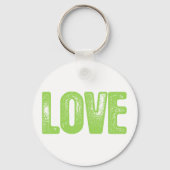 Liefde - groen sleutelhanger (Voorkant)