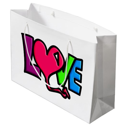 Liefde Groot Cadeauzakje (Achterkant Gekanteld)