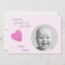 Liefde grootouders Foto roze hart Valentijns