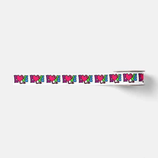 Liefde Grosgrain Lint (Voorkant)