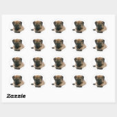 Liefde Grote Dane Puppy Dog Sticker / Seal (Vel)