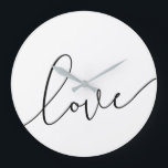 Liefde Grote Klok<br><div class="desc">Love Wall klok</div>