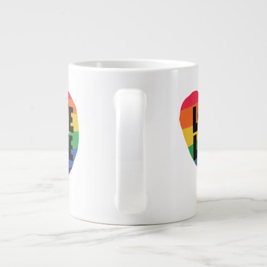 Liefde Grote Koffiekop (Achterkant)