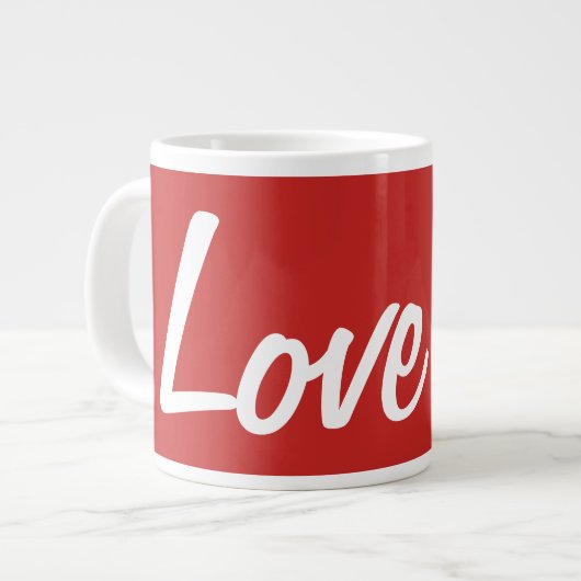 liefde grote koffiekop (Links)