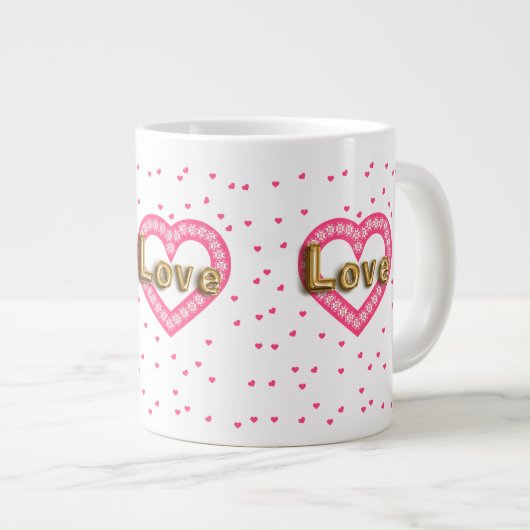 liefde grote koffiekop (Voorkant rechts)