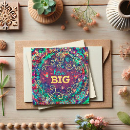 Liefde Grote Plezier Whimsical Kleurrijke Valentij
