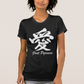 Liefde Grote Pyreneeën T-shirt (Voorkant)