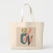 Liefde Grote Tote Bag (Voorkant)