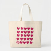 Liefde Grote Tote Bag (Voorkant)
