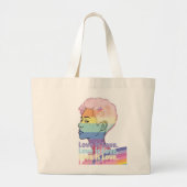 Liefde Grote Tote Bag (Voorkant)