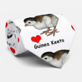 Liefde Guinea Kuikens Stropdas (Opgerold)