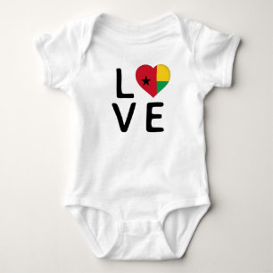 Liefde - Guinee-Bissau vlag Romper