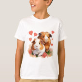 Liefde Guinee Pigs Kinder T-shirt (Voorkant)