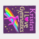  LIEFDE GYMNASTIEK GEPERSONALISEERDE DEKEN (Voorkant (Horizontaal))