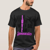 Liefde Gymnastiek Handstand Gymnast Gymnastiek Coa T-shirt (Voorkant)