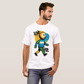 Liefde Haat Grafisch T-shirt (Voorkant volledig)