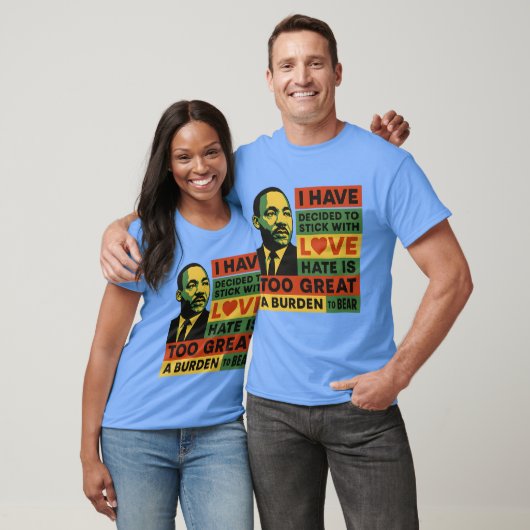 Liefde haat is te groot om te Beer T-shirt (Unisex)