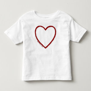 Liefde & Haat Kind Shirt Sjabloon