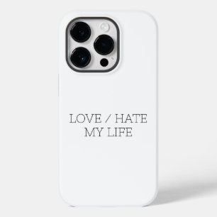 Liefde/haat mijn leven Case-Mate iPhone 14 pro hoesje