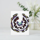 Liefde Hakuna Matata Art Print Briefkaart (Staand voorkant)