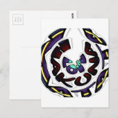 Liefde Hakuna Matata Art Print Briefkaart (Voorkant / Achterkant)