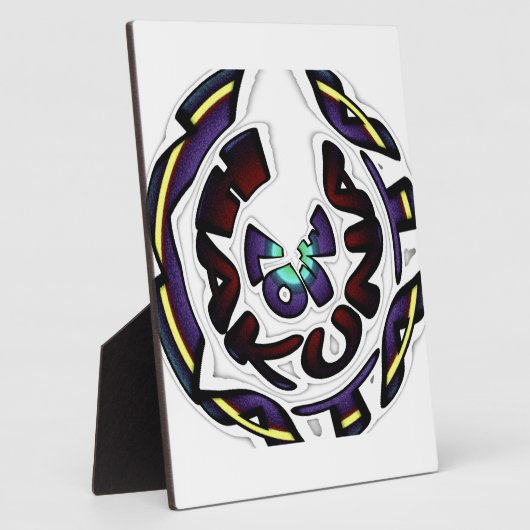 Liefde Hakuna Matata Art Print Fotoplaat (Zijkant)