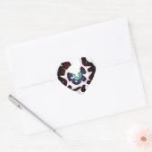 Liefde Hakuna Matata Art Print Hart Sticker (Envelop)
