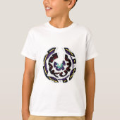 Liefde Hakuna Matata Art Print T-shirt (Voorkant)