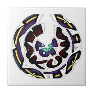 Liefde Hakuna Matata Art Print Tegeltje