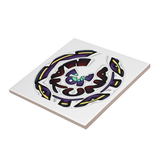 Liefde Hakuna Matata Art Print Tegeltje (Zijkant)