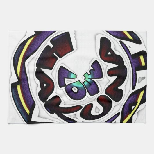 Liefde Hakuna Matata Art Print Theedoek (Horizontaal)