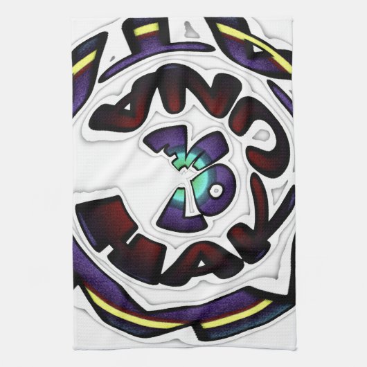 Liefde Hakuna Matata Art Print Theedoek (Verticaal)