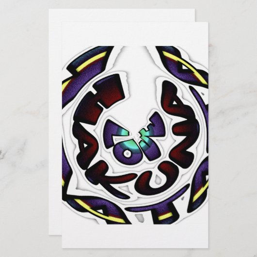 Liefde Hakuna Matata mooie cadeautjes Briefpapier (Voorkant / Achterkant)