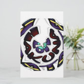 Liefde Hakuna Matata mooie cadeautjes Briefpapier (Staand voorkant)