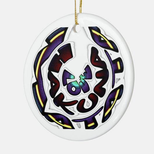 Liefde Hakuna Matata mooie cadeautjes Keramisch Ornament (Links)