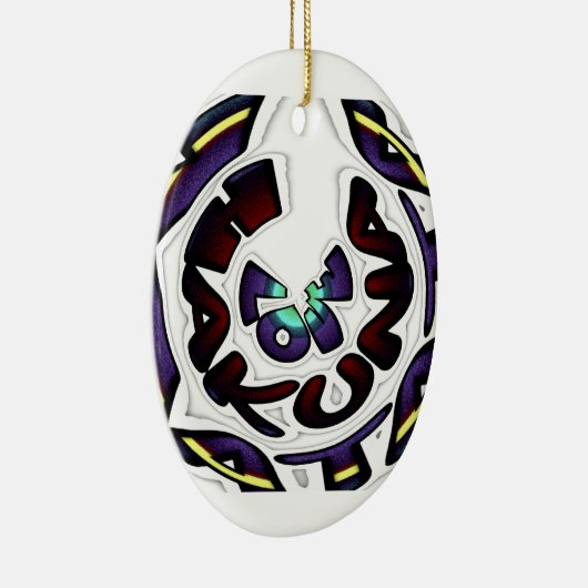 Liefde Hakuna Matata mooie cadeautjes Keramisch Ornament (Rechts)