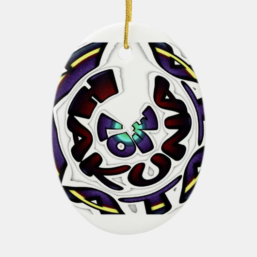 Liefde Hakuna Matata mooie cadeautjes Keramisch Ornament (Voorkant)