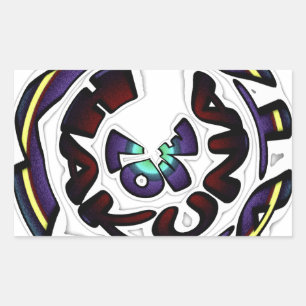 Liefde Hakuna Matata mooie cadeautjes Rechthoekige Sticker