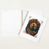 Liefde Halloween Skelet Vogelverschrikker Volle Ma Planner (Display)