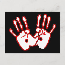 Liefde handen - John 20:27 Briefkaart